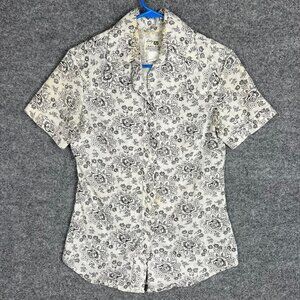 Vintage LADY DG by Dickson-Jenkins Womens 32 Western Shirt Short Sleeve Button